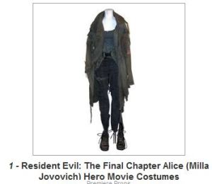 Resident Evil Final Chapter Christian Jacket